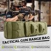 Tactical Military Gun Rifle Bag Backpack Carry Case 46 Inch for Range Carbine Shotgun Pistol Hunting Shooting Firearm Storage Transport 120cm