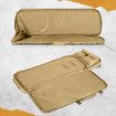 46-inch Rifle Bag Gun Case Carry Backpack for Store Transport Carbine Shotgun Airsoft Pistol Firearm Tactical Military Range Hunting Shooting