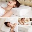 30x50cm Latex Cool Summer Pillow Cervical Sleeping Latex Particle Massage Elastic Breathable with Pillowcase