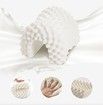 30x50cm Latex Cool Summer Pillow Cervical Sleeping Latex Particle Massage Elastic Breathable with Pillowcase