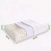 30x50cm Latex Cool Summer Pillow Cervical Sleeping Latex Particle Massage Elastic Breathable with Pillowcase