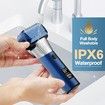 Mens Electric Razors for Shaving Face 5 Blades Foil for Coarse Hair with 2 Speeds Cordless Portable Shaver Wet/Dry,Rechargeable Shaving Machines for Travel