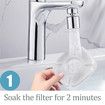 32 Pcs Cat Fountain Filters Replacement Compatible with 95oz/2.8L Cat Automatic Water Fountain Filters