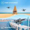 Drone with 4K Camera for Adults, RC FPV Quadcopter for Beginner Toys, Blue