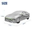 Waterproof Car Cover Auto Automobile Outdoor Heavy Duty Protection All Weather Full Vehicle Protector Dust Wind UV Proof with Storage Bag 3XL