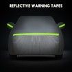 Waterproof Car Cover Automobile Auto Outdoor Protection Heavy Duty All Weather Full Vehicle Protector Dust Wind UV Proof with Storage Bag 3XXL