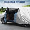 Waterproof Car Cover Automobile Auto Outdoor Protection Heavy Duty All Weather Full Vehicle Protector Dust Wind UV Proof with Storage Bag 3XXL