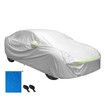 Waterproof Car Cover Automobile Auto Outdoor Protection Heavy Duty All Weather Full Vehicle Protector Dust Wind UV Proof with Storage Bag 3XXL