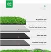 50*100cm thickness 30 mm Artificial Turf Lawn Grass Synthetic Drainage Indoor Outdoor Pet Faux Astro Rug Carpet Garden Backyard Patio Balcony