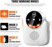 1PC Ultrasonic Pest Repeller Indoor with LCD,Rodent Repeller Ultrasound Repellent for Roach Rodent Mouse Bugs, Indoor Pest Control Color White