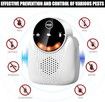 1PC Ultrasonic Pest Repeller Indoor with LCD,Rodent Repeller Ultrasound Repellent for Roach Rodent Mouse Bugs, Indoor Pest Control Color White