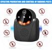 1PC Ultrasonic Pest Repeller Indoor with LCD,Rodent Repeller Ultrasound Repellent for Roach Rodent Mouse Bugs, Indoor Pest Control Color Black