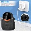 1PC Ultrasonic Pest Repeller Indoor with LCD,Rodent Repeller Ultrasound Repellent for Roach Rodent Mouse Bugs, Indoor Pest Control Color Black