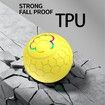 Smart Interactive Dog Toys Ball, Auto Bouncing Rotating Ball, Moving Pet Toys for Dogs 20 lbs, USB Rechargeable, Fun Gift for Boredom, 1 Pack, Yellow
