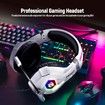 Gaming Headset for PC, Ps4, Ps5, Headset with 7.1 Surround Sound, Gaming Headphones with Noise Cancelling Mic RGB Light
