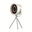 Portable Range Hood Desktop with 2 Filters and Tripod, Kitchen Exhaust Fan for Cooking Indoors Hot Pot BBQ Outdoors Camping Picnics White