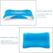 68x40cm Cooling Gel Pillow Memory Foam Summer Chill  Orthopedic Memory Foam Pillow for Side Back  Sleeper