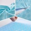 68x40cm Cooling Gel Pillow Memory Foam Summer Chill  Orthopedic Memory Foam Pillow for Side Back  Sleeper