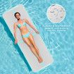Inflatable Airtrack Air Track Gymnastics Mat Tumbling with Electric Pump 3x1x0.1m Green