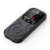 64GB MP3 Player with Bluetooth 5.4, Sport Music Player with Speaker Built-in FM Radio, Voice Recorder, HiFi Lossless Digital Audio Video Playback (Black)