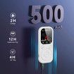 64GB MP3 Player with Bluetooth 5.4, Sport Music Player with Speaker Built-in FM Radio, Voice Recorder, HiFi Lossless Digital Audio Video Playback (White)