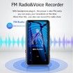 32GB Portable Digital Lossless Music MP3 MP4 Player for Kids with FM Radio HD Speaker for Sports Running