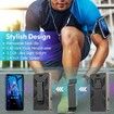 32GB Portable Digital Lossless Music MP3 MP4 Player for Kids with FM Radio HD Speaker for Sports Running