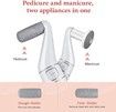 Electric Callus Remover,Pedicure Foot Care and Manicure Callus Rasp,USB Rechargeable Callus Remover with 5 Replacement Rollers