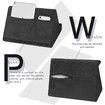 Tablet Stand Pillow with Pocket, Lazy Holder Stand for Bed Sofa,Compatible with iPads Tablets Smartphones Books Magazines (Black)