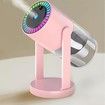 Humidifier USB Powered with Starry Sky Projection Timer Function for 6-8 Hours Auto Shut-off and Colorful Lighting Design Ideal for Bedroom (Pink)