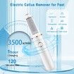 Electric Callus Remover for Feet,Portable Foot File,Smooth Pedicure Wand Rechargeable Pedicure Tool,Feet Care