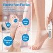 Electric Callus Remover for Feet,Portable Foot File,Smooth Pedicure Wand Rechargeable Pedicure Tool,Feet Care