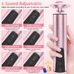 Electric Foot Callus Remover,2 in 1 Electric Foot File Nail Grinder Rechargeable Foot Sander Pedicure Tools for Feet Dead Skin(Pink-1 Pack)
