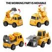 Construction Truck Boy Toys for Age3+,Engineering Transport Vehicle Carrier Truck,Kids Excavator Crane Gifts Toys