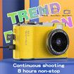 48 MP Digital Camera, 16x Zoom with 2.4 Inch HD Display, Portable Compact Small Camera for Vlogging Photography (Green)
