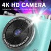 48 MP Digital Camera, 16x Zoom with 2.4 Inch HD Display, Portable Compact Small Camera for Vlogging Photography (Green)