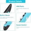2.4GHz USB Wireless Optical Stylus for Computer Parts for PC Wireless Mouse 2.4G Type of Customised Innovative Vertical Stylus (Blue)