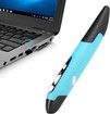 2.4GHz USB Wireless Optical Stylus for Computer Parts for PC Wireless Mouse 2.4G Type of Customised Innovative Vertical Stylus (Blue)