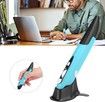 2.4GHz USB Wireless Optical Stylus for Computer Parts for PC Wireless Mouse 2.4G Type of Customised Innovative Vertical Stylus (Blue)