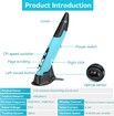 2.4GHz USB Wireless Optical Stylus for Computer Parts for PC Wireless Mouse 2.4G Type of Customised Innovative Vertical Stylus (Blue)