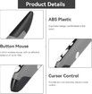 2.4GHz USB Wireless Optical Stylus for Computer Parts for PC Wireless Mouse 2.4G Type of Customised Innovative Vertical Stylus (Grey)