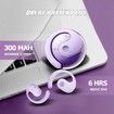 144 Languages Translation Device Ai Translator Earbuds Translating Headphones Real Time Ai Headphones Language Translation (Purple)