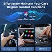 Wireless CarPlay Adapter for iPhone,Mini Size for Apple CarPlay Adapter,Convert Wired to Wireless with Extension Cable,Stable Control & No Delay