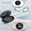 Wireless Earbuds, Bluetooth 5.4 Headphones in Ear buds, HiFi Stereo Wireless Earphones with IP7 Waterproof, LED Display (White)