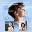 Wireless Earbuds, Bluetooth 5.4 Headphones in Ear buds, HiFi Stereo Wireless Earphones with IP7 Waterproof, LED Display (Black)