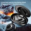 Wireless Earbuds, Bluetooth 5.4 Headphones in Ear buds, HiFi Stereo Wireless Earphones with IP7 Waterproof, LED Display (Black)