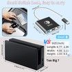Switch Dock for Switch & OLED,Portable TV Dock with 4K HDMI, USB 3.0 Port and USB C PD Travel Docking Station for Switch(Black)