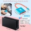 Portable Switch TV Adapter Support 4K/60HZ TV Dock Mode Compatible Steam Deck Switch OLED with HDMI2.0 USB3.0 Port USB C-Blue
