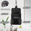 Portable Shower Caddy, Large Capacity Shower Caddy Tote Bag for College Dorm Room Essentials,Quick Dry Hanging Toiletry Bag for Travel-Grey