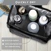 Portable Shower Caddy, Large Capacity Shower Caddy Tote Bag for College Dorm Room Essentials,Quick Dry Hanging Toiletry Bag for Travel-Grey